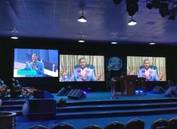 LED Screen display for church