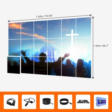 church led screen 1.92 1.44m