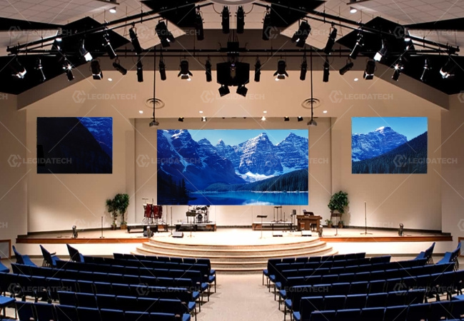 LED Stage Backdrop Screen-1.92 1.44