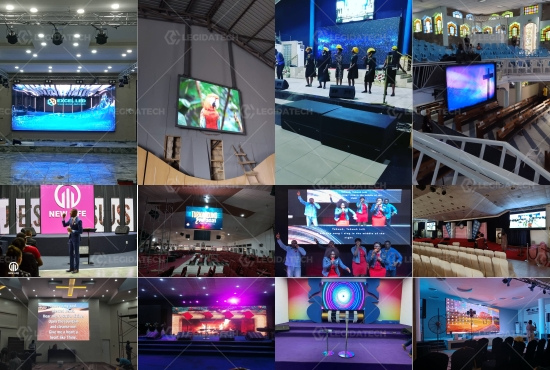 church LED screen cases