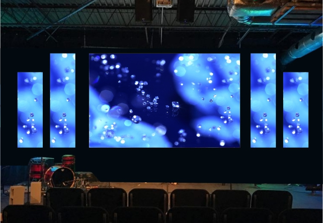 Church Stage Display-Creative Screen-3.84m2.4m