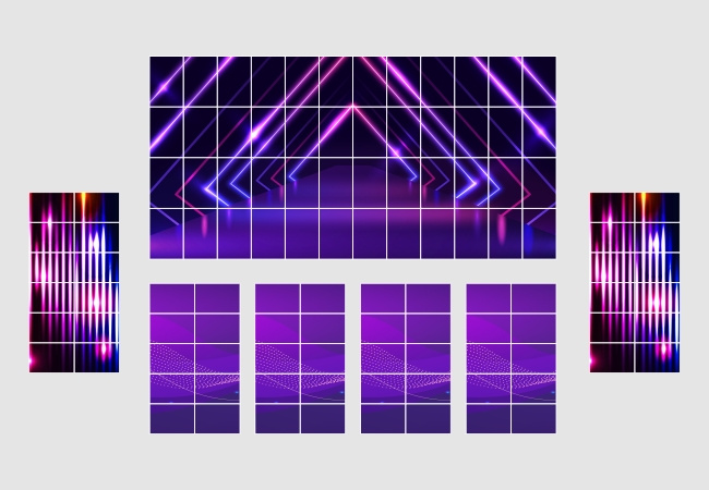 Church Stage Screens-Creative Screen-3.84m-3