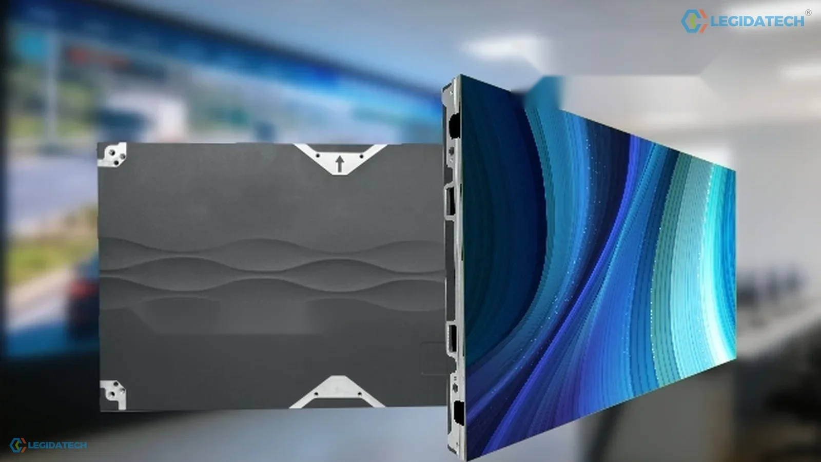 COB LED screen for church - 600x337.5mm flip-chip COB panels for indoor church display