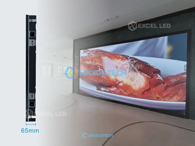 CPS series 640x480mm die-cast aluminum cabinet and 320x160mm LED module for church display