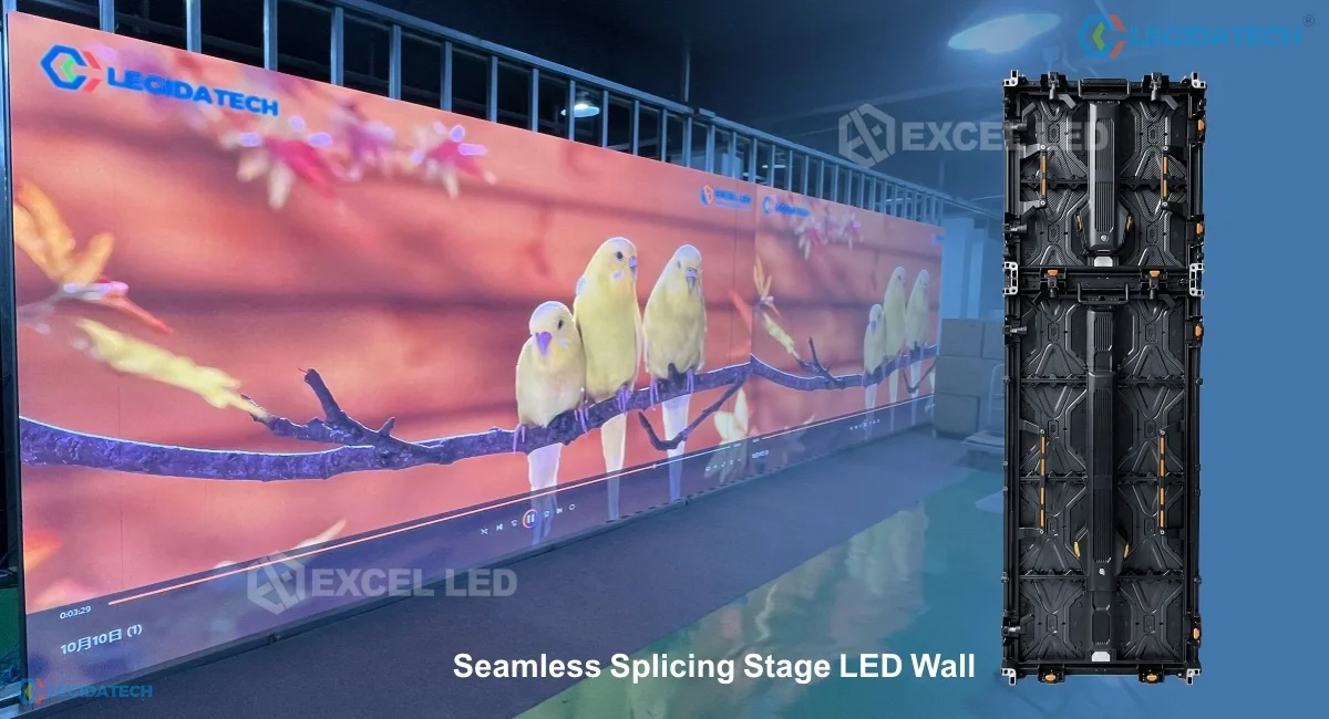 Church event LED screen - Max series seamless splicing and cabinet edge tolerance
